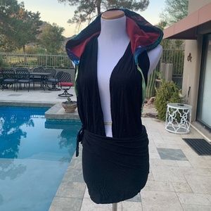 Meant Romper with Galaxy Hood